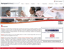 Tablet Screenshot of aarayaa.com